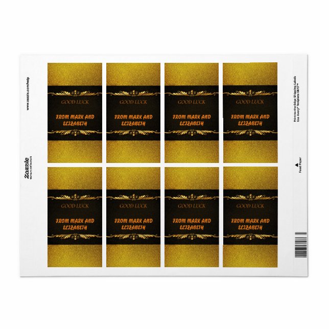 Etiqueta de Endereço de Devolução (Folha completa)