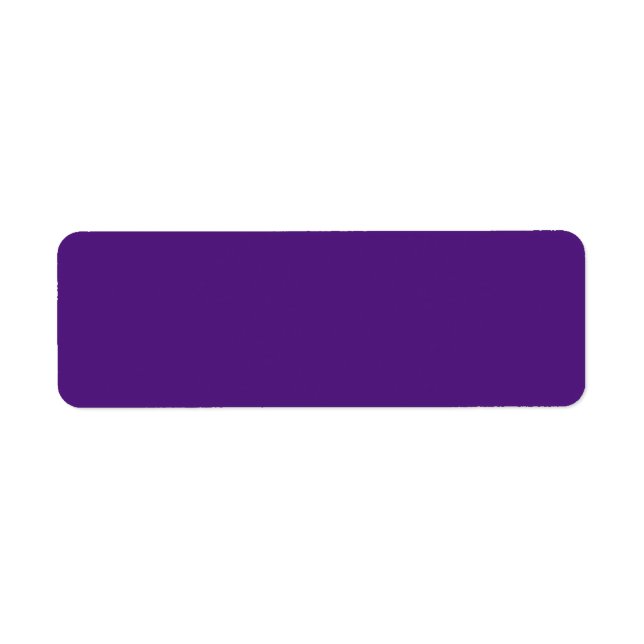 Etiqueta de Endereço de Devolução (Frente)