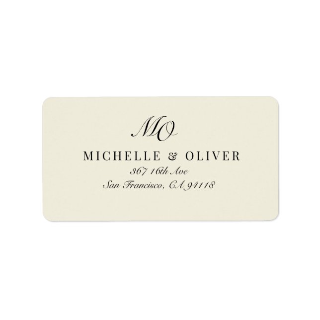 Etiqueta de Endereço de Devolução (Frente)