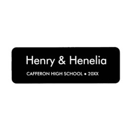 Etiqueta de Endereço de Devolução