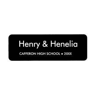 Etiqueta de Endereço de Devolução