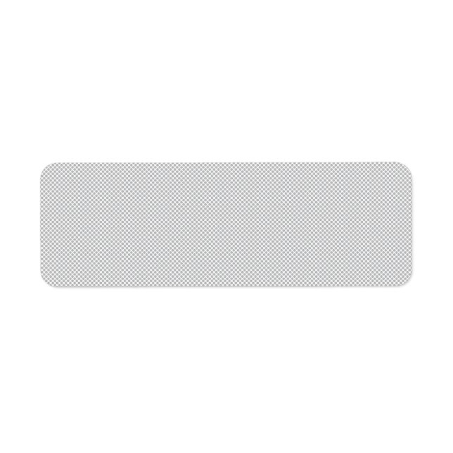 Etiqueta de Endereço de Devolução (Frente)