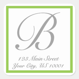 Etiqueta de Endereço de Devolução Clássica