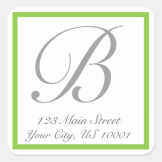 Etiqueta de Endereço de Devolução Clássica