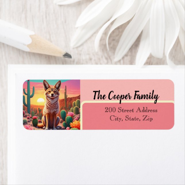 Etiqueta de Endereço de Devolução Coyote (Insitu)