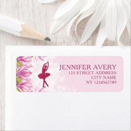 Etiqueta de Endereço de Devolução de Aniversário R