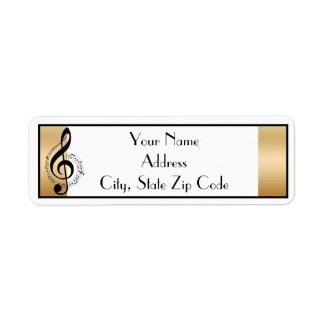 Etiqueta de Endereço de Devolução de Funcionarios 