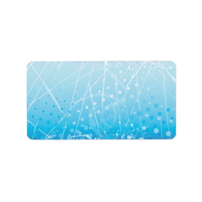 Etiqueta de Endereço de Devolução do Bar Bat Mitzv (Frente)