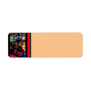 Etiqueta de Endereço de Devolução do Comboio a 