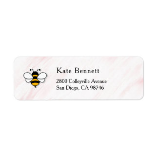 Etiqueta de Endereço de Devolução Honey Business