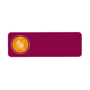 Etiqueta de Endereço de Devolução Leo