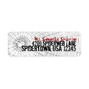 Etiqueta de Endereço de Devolução, Web Aranha,