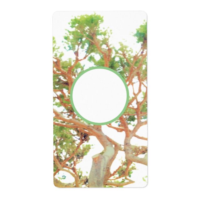 etiqueta de endereço de entrega (Frente)