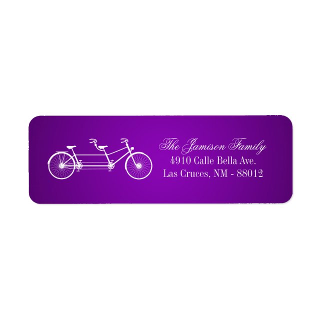 Etiqueta de Endereço de Retorno de 0,75"x2.25" com (Frente)