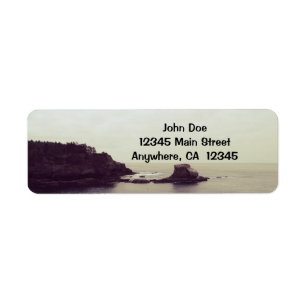 Etiqueta de Endereço de Retorno de Cape Flattery
