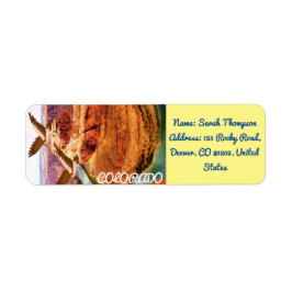 Etiqueta de Endereço de Retorno do Colorado Grand 