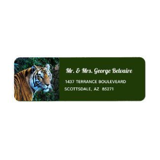 Etiqueta de Endereço de Retorno do Tigre