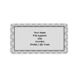 Etiqueta de Endereço de Retorno Padrão para Cinzas