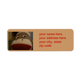 etiqueta de endereço de sockmonkey
