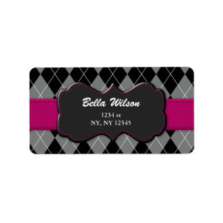 etiqueta de endereço de tendência