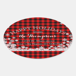 Etiqueta de Endereço do Nome Personalizado da Xadr