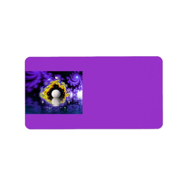 Etiqueta de Endereço Golf Fantasy (Frente)