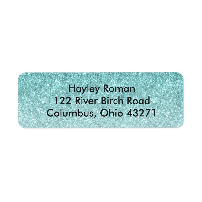 Etiqueta de Endereço Impressão Personalizado da Gl (Frente)