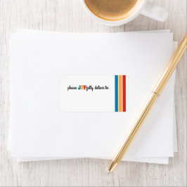 Etiqueta de Endereço Joyful