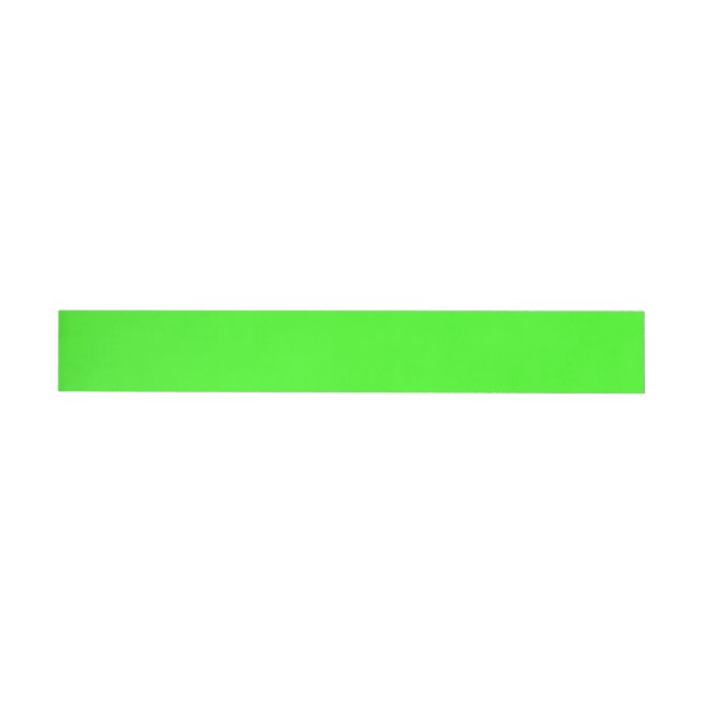 Etiqueta de Endereço Neon Verde – Personalizável (Individual)