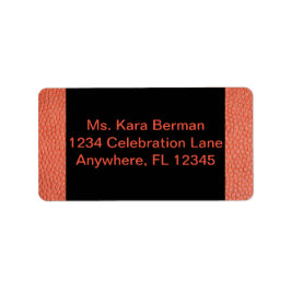 Etiqueta de Endereço para Coleção de Hoops