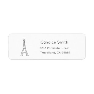 Etiqueta de Endereço Paris, Etiqueta de Endereço V