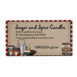 Etiqueta de Entrega da Vela do País Primitivo e Ce