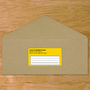 Etiqueta de Entrega de Textos Simples