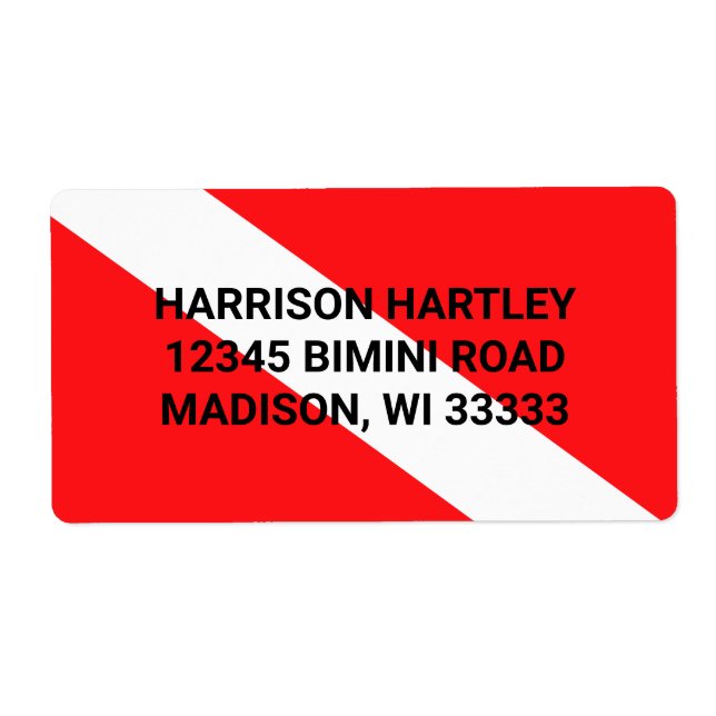 Etiqueta de Entrega do Sinalizador de Divisória Sc (Frente)