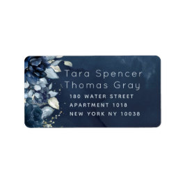 Etiqueta de Envelope de Devolução RSVP de Rosas em