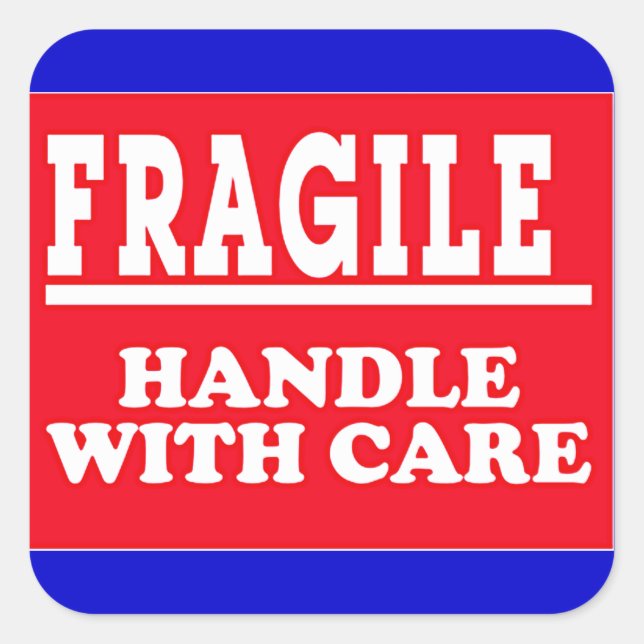 Etiqueta de Envio Frágil (Frente)