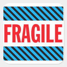 Etiqueta de Envio Frágil