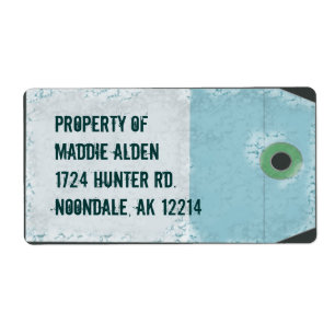 Etiqueta de Estilo de Linha Aérea