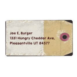 Etiqueta de Estilo de Pacote