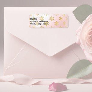 Etiqueta de estrelas de Ouro de Férias