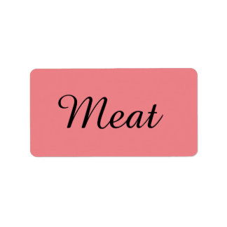Etiqueta de Etiquetas de Cozinha Kosher Rotulagem 
