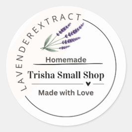 Etiqueta de Extrato de lavanda Personalizada para 