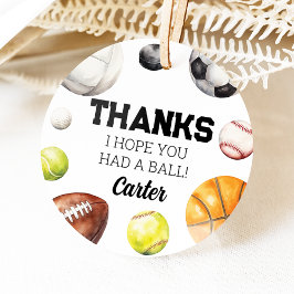 Etiqueta de Favor da Ronda Esportiva