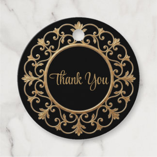 Etiqueta de Favor de Casamento Elegante Dark Gothi