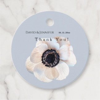 Etiqueta de Favor de Casamento Floral