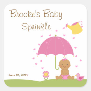 Etiqueta de Favor de Chuveiro de Baby Sprinkle