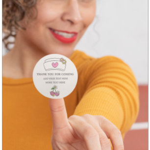 Etiqueta de Favor de Enfermeiro de Estilo Correto 