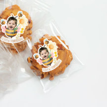 Etiqueta de Favor de Grupo de Abelhas Personalizad