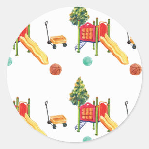 Etiqueta de Favor do Adesivo de Festa de aniversár