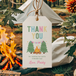 Etiqueta de Favor do Partido de Acampamento da Men